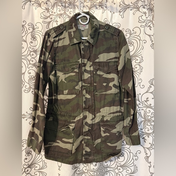 Urban Outfitters Jackets & Blazers - Urban Outfitters Ecote Camouflage Military Jacket